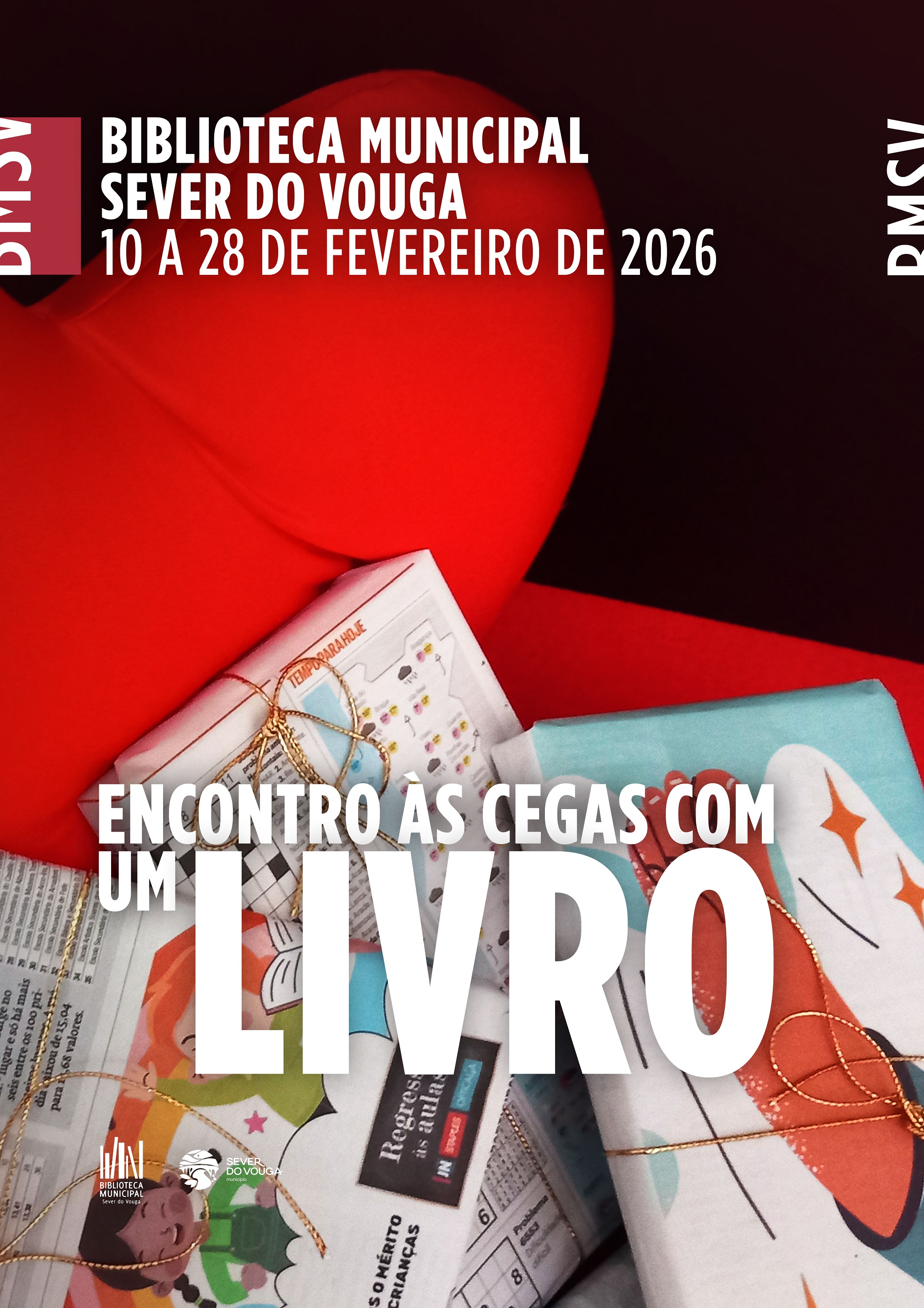  "Encontros às cegas com um livro!"